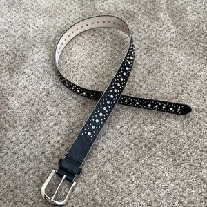 Black Belt with studs